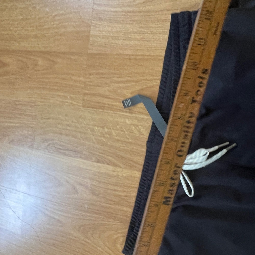 Vuori Mens Black Performance Joggers Recycled Polyester Stretch Sweatpants L - Picture 4 of 16